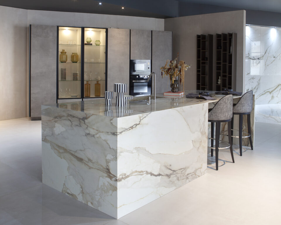 Calacatta Antique Countertop Showroom Beirut Lebanon Second Floor