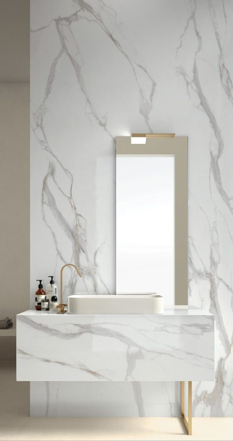 MB06 RE02 Calacatta Gold Total Ivory Ambiente Dettaglio 1 e1542029565905