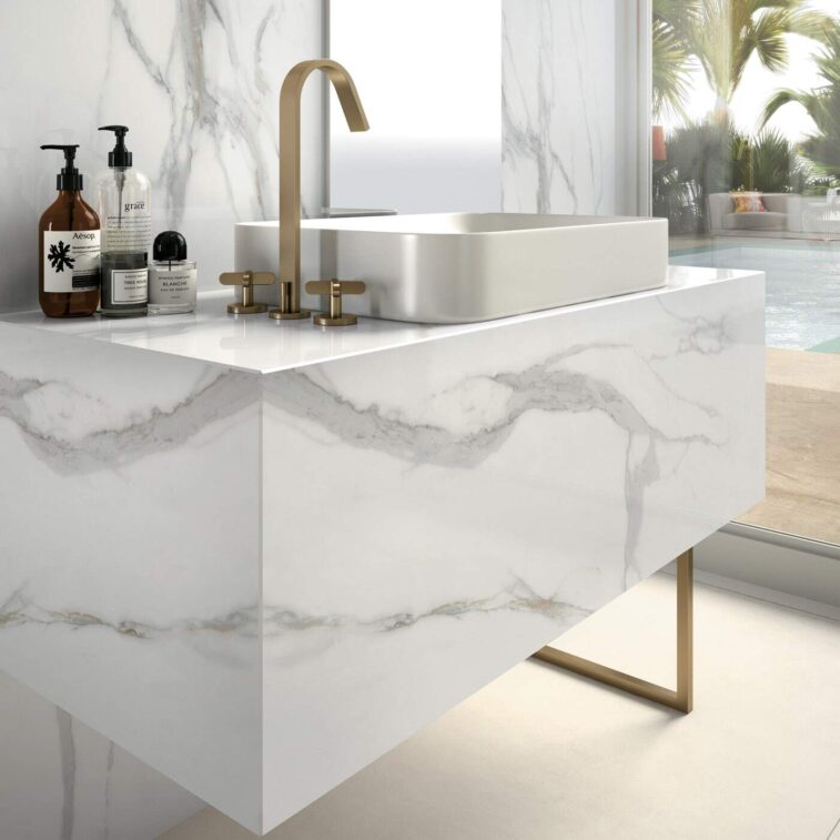 MB06 RE02 Calacatta Gold Total Ivory Ambiente Dettaglio 4